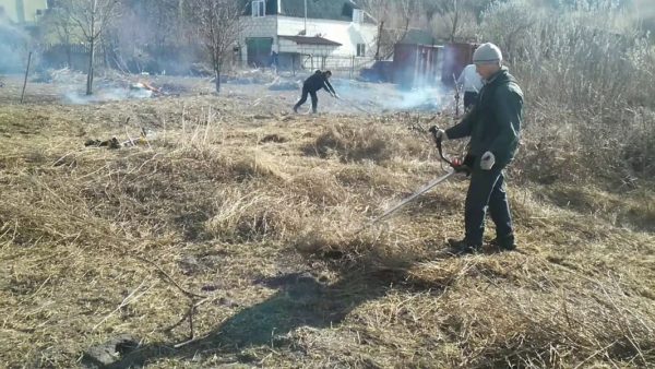 Баня из газоблоков с террасой