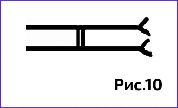 Обозначение - розетка